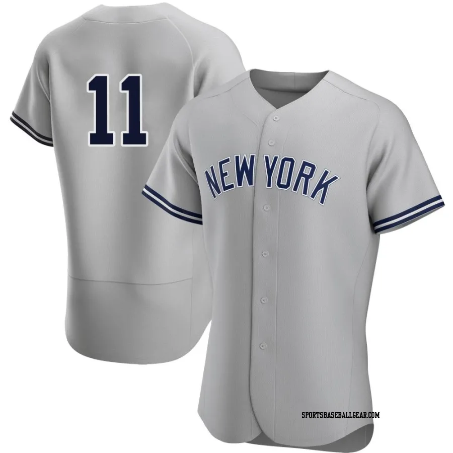 Anthony Volpe Men's New York Yankees Gray Authentic Road Jersey