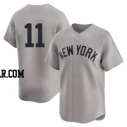 Anthony Volpe Men's New York Yankees Gray Limited Away 2nd Jersey