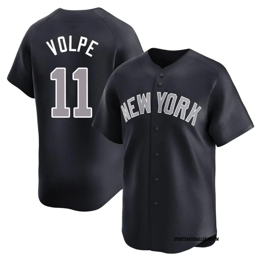 Anthony Volpe Men's New York Yankees Navy Limited Alternate Jersey