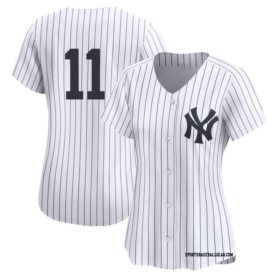 Anthony Volpe Women's New York Yankees White Limited Yankee Home 2nd Jersey