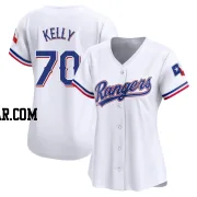 Antoine Kelly Women's Texas Rangers White Limited Home Jersey