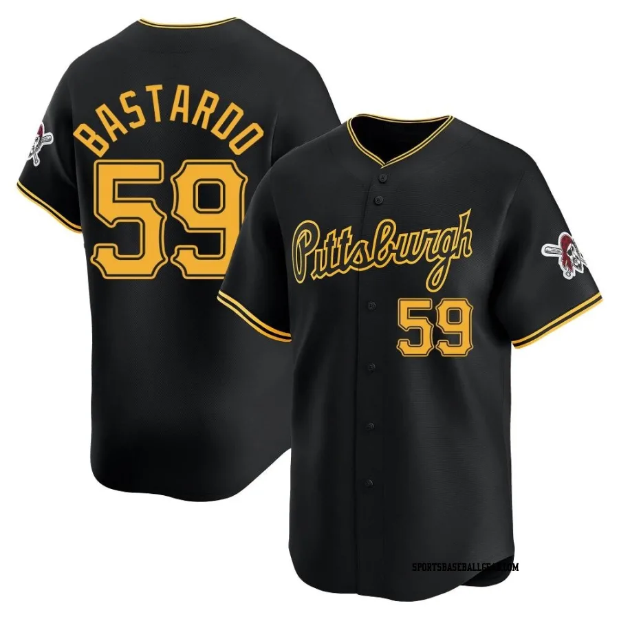 Antonio Bastardo Youth Pittsburgh Pirates Black Limited Alternate Jersey