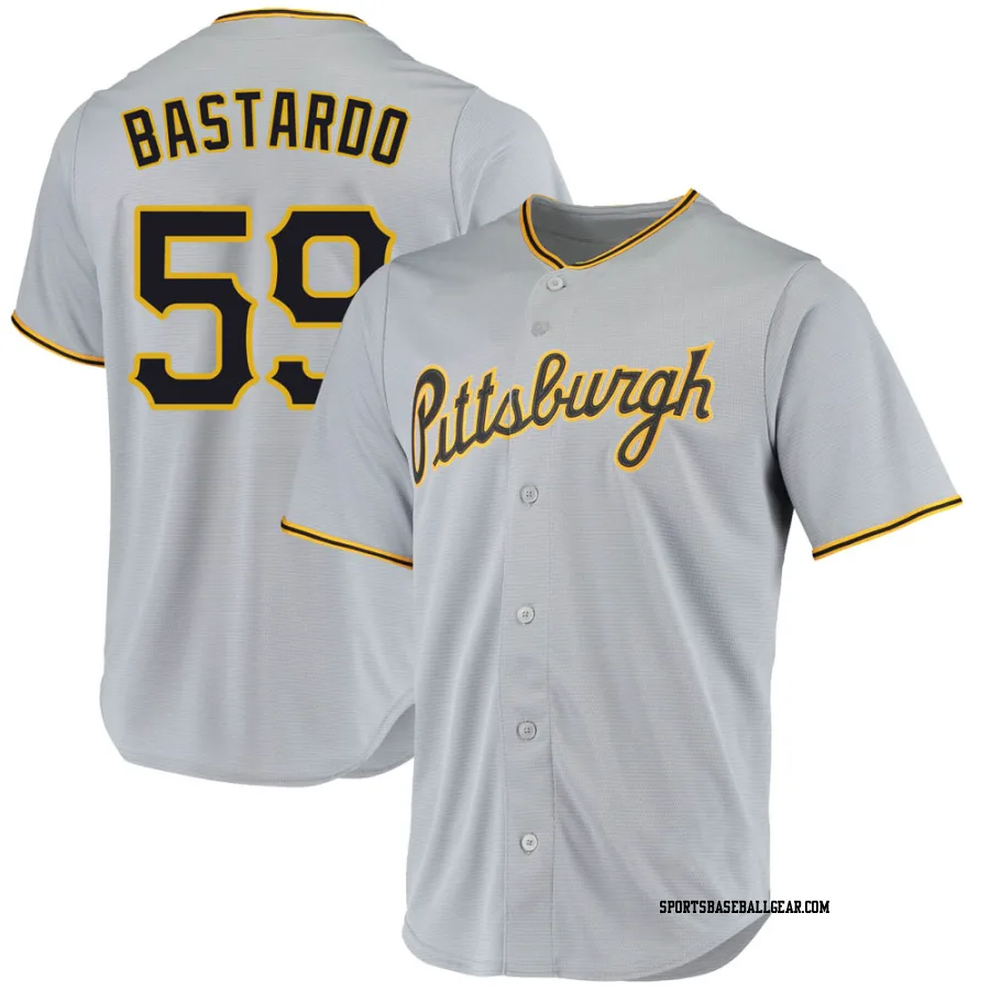 Antonio Bastardo Youth Pittsburgh Pirates Gray Replica Road Jersey