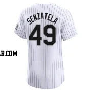 Antonio Senzatela Men's Colorado Rockies White Elite Home Jersey