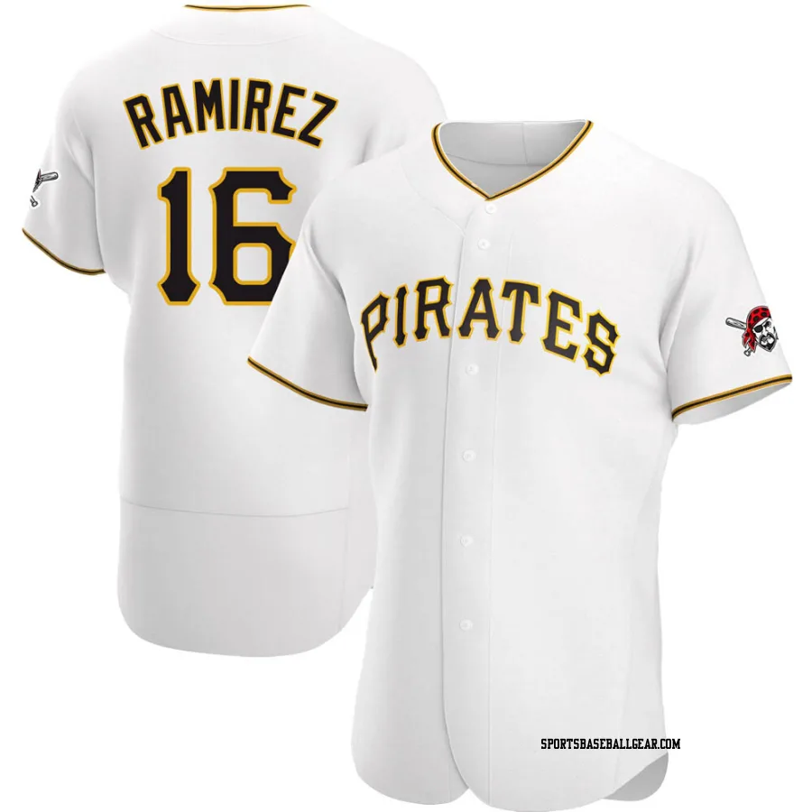 Aramis Ramirez Men's Pittsburgh Pirates White Authentic Home Jersey