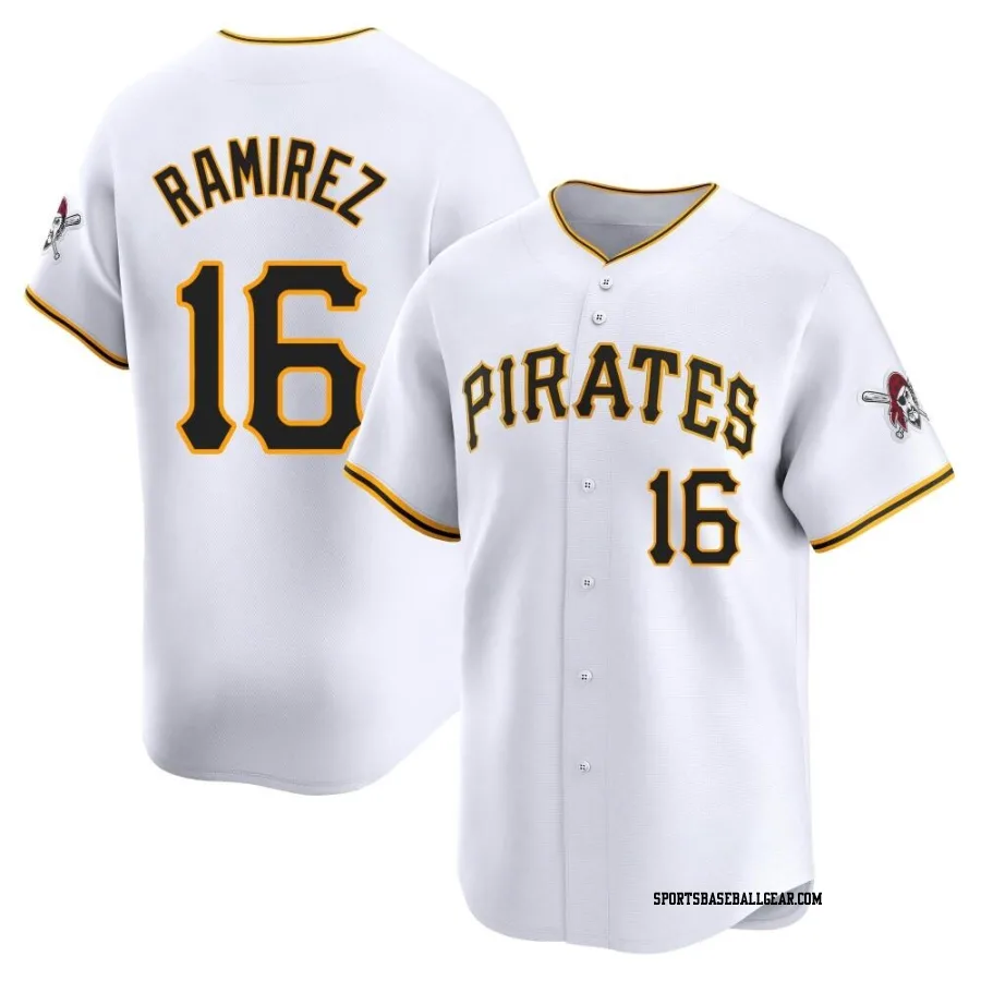 Aramis Ramirez Men's Pittsburgh Pirates White Limited Home Jersey