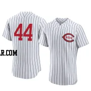 Aristides Aquino Men's Cincinnati Reds White Authentic 2022 Field Of Dreams Jersey