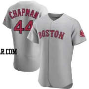 Aroldis Chapman Men's Boston Red Sox Gray Authentic Road Jersey