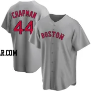 Aroldis Chapman Men's Boston Red Sox Gray Replica Road Jersey