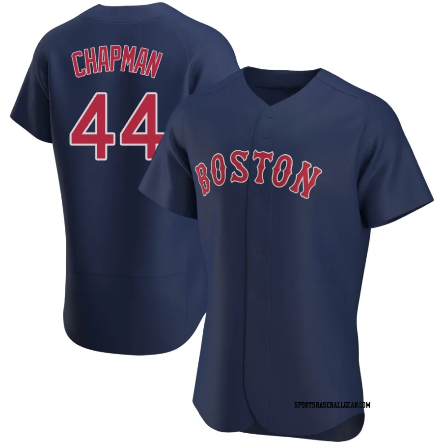 Aroldis Chapman Men's Boston Red Sox Navy Authentic Alternate Jersey