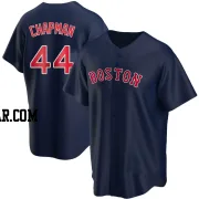 Aroldis Chapman Men's Boston Red Sox Navy Replica Alternate Jersey