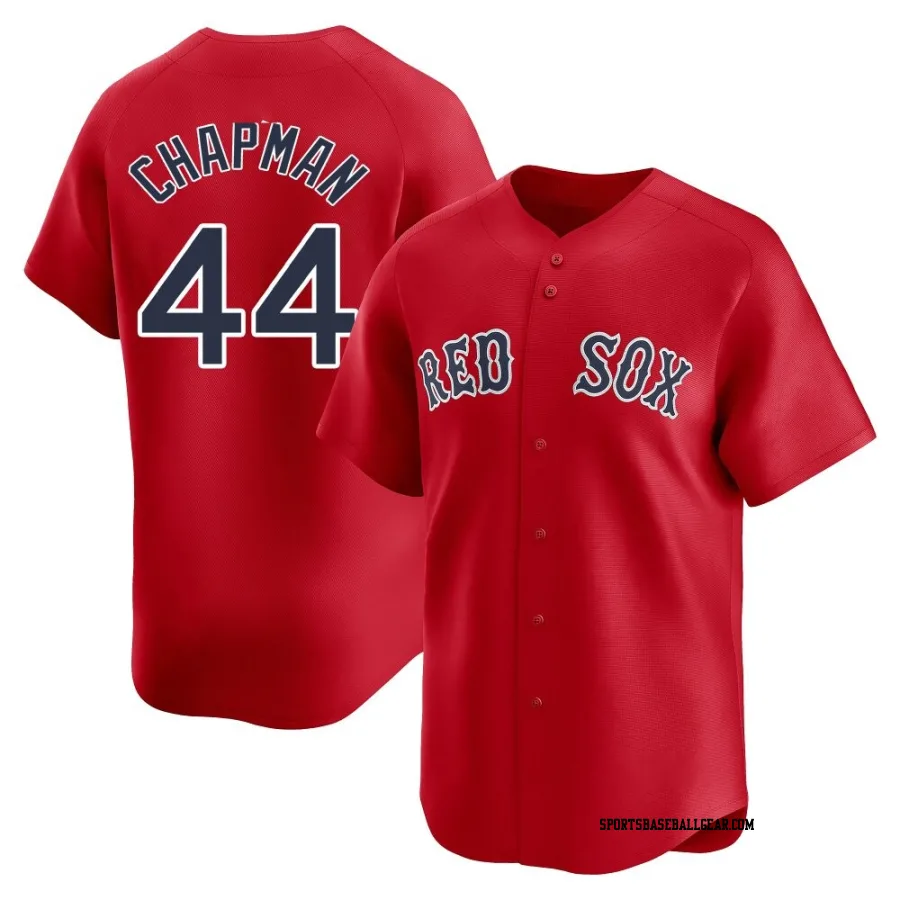 Aroldis Chapman Men's Boston Red Sox Red Limited Alternate Jersey