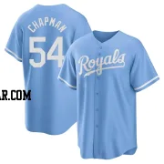 Aroldis Chapman Men's Kansas City Royals Light Blue Replica 2022 Alternate Jersey