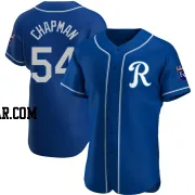 Aroldis Chapman Men's Kansas City Royals Royal Authentic Alternate Jersey