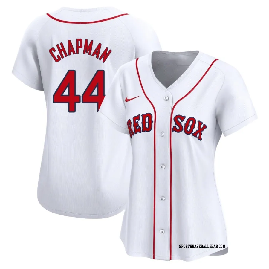 Aroldis Chapman Women's Boston Red Sox White Limited Home Jersey