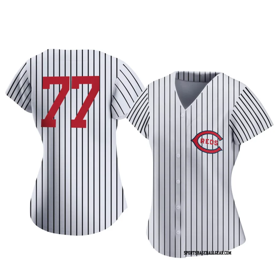 Art Warren Women's Cincinnati Reds White Authentic 2022 Field Of Dreams Jersey