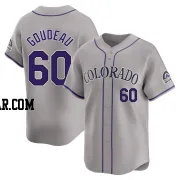 Ashton Goudeau Men's Colorado Rockies Gray Limited Road Jersey