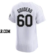 Ashton Goudeau Men's Colorado Rockies White Elite Home Jersey