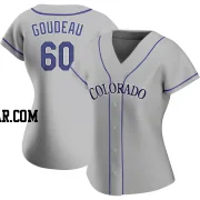 Ashton Goudeau Women's Colorado Rockies Gray Authentic Road Jersey