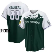 Ashton Goudeau Youth Colorado Rockies Green Replica 2022 City Connect Jersey