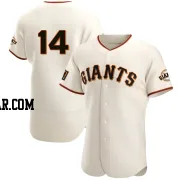 Atlee Hammaker Men's San Francisco Giants Cream Authentic Home Jersey