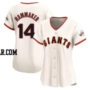 Atlee Hammaker Women's San Francisco Giants Cream Limited Home Jersey