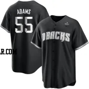 Austin Adams Men's Arizona Diamondbacks White Replica Black 2023 World Series Jersey