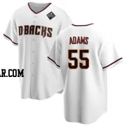 Austin Adams Men's Arizona Diamondbacks White Replica Home 2023 World Series Jersey