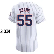 Austin Adams Men's New York Mets White Elite Home Jersey