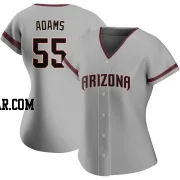 Austin Adams Women's Arizona Diamondbacks Gray Authentic Road Jersey