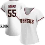 Austin Adams Women's Arizona Diamondbacks White Authentic Home Jersey