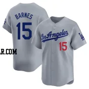 Austin Barnes Men's Los Angeles Dodgers Gray Limited Away Jersey