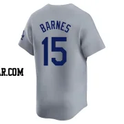 Austin Barnes Men's Los Angeles Dodgers Gray Limited Away Jersey