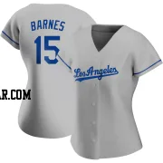 Austin Barnes Women's Los Angeles Dodgers Gray Authentic Road Jersey