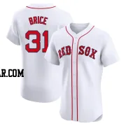 Austin Brice Men's Boston Red Sox White Elite Home Jersey