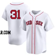 Austin Brice Men's Boston Red Sox White Limited 2nd Home Jersey