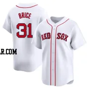 Austin Brice Men's Boston Red Sox White Limited Home Jersey