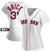 Austin Brice Women's Boston Red Sox White Authentic Home Jersey