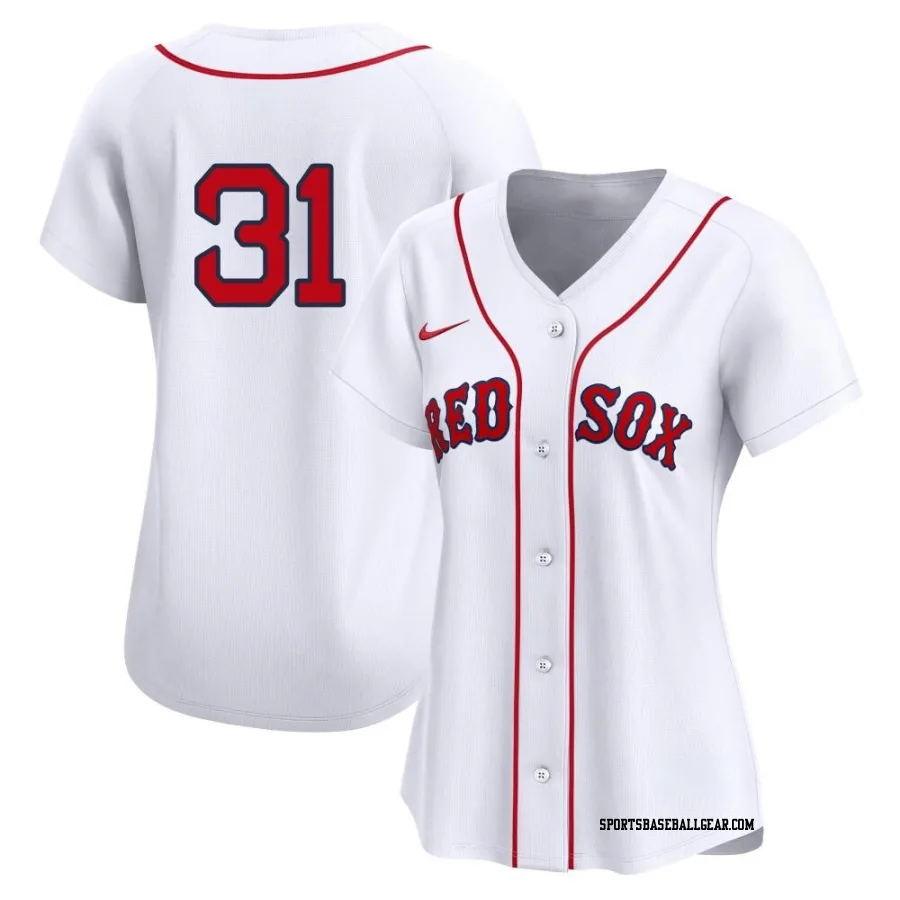 Austin Brice Women's Boston Red Sox White Limited 2nd Home Jersey