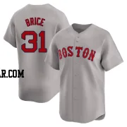 Austin Brice Youth Boston Red Sox Gray Limited Away Jersey