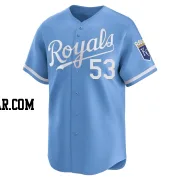 Austin Cox Youth Kansas City Royals Light Blue Limited Alternate Jersey