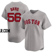 Austin Davis Men's Boston Red Sox Gray Limited Away Jersey