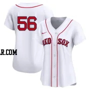 Austin Davis Women's Boston Red Sox White Limited 2nd Home Jersey