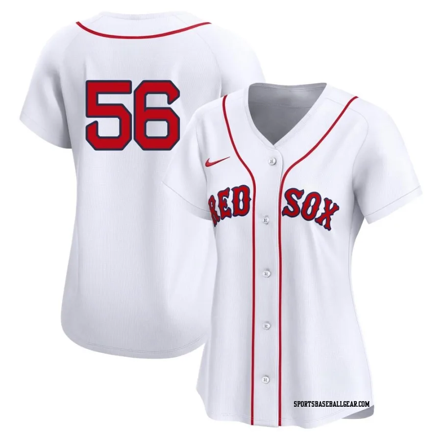 Austin Davis Women's Boston Red Sox White Limited 2nd Home Jersey