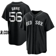 Austin Davis Youth Boston Red Sox Black/White Replica Jersey