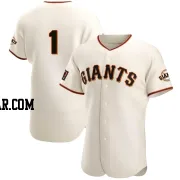 Austin Dean Men's San Francisco Giants Cream Authentic Home Jersey