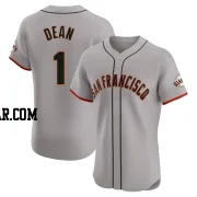 Austin Dean Men's San Francisco Giants Gray Elite Road Jersey