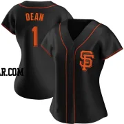 Austin Dean Women's San Francisco Giants Black Replica Alternate Jersey