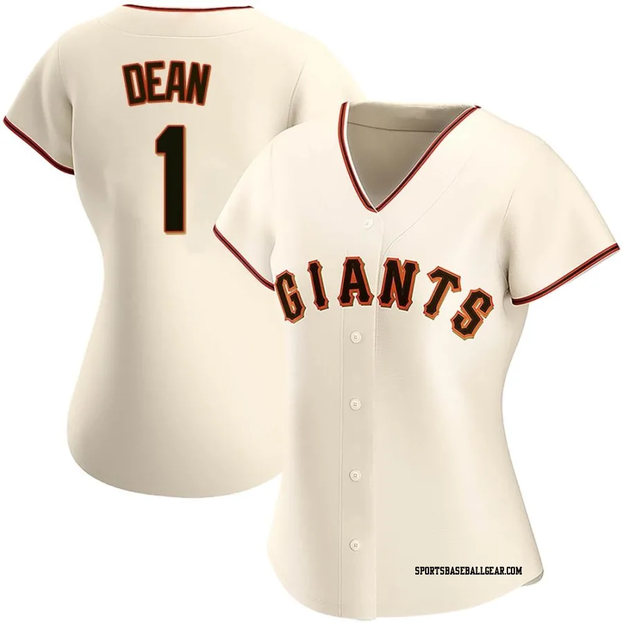 Austin Dean Women's San Francisco Giants Cream Authentic Home Jersey