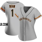 Austin Dean Women's San Francisco Giants Gray Replica Road Jersey